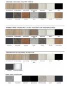 Scaffalatura retrobanco in legno per panetteria panificio con una cesta grande , una cesta media e 2 ripiani - cm 100x55x240h