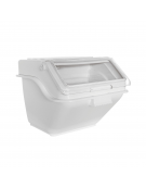 Tramoggia contenitore per alimenti in polipropilene - capacità Lt. 20 - cm 28x59,5x43h