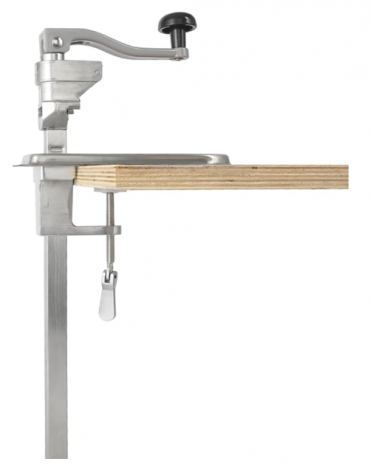 Apriscatole professionale da banco - materiale SS201/lega di alluminio - Altezza max scatola cm 40