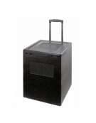 Trolley contenitore isotermico in polipropilene - Capacità Lt. 60 - cm 42x42x60h