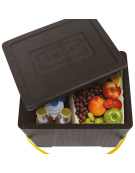 Contenitore isotermico in polipropilene - Capacità Lt. 21,6 - cm 41,5x32x32h