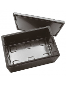 Contenitore isotermico in polipropilene con interno cristallizzato e impermeabile - capacità Lt. 45,4 - cm 60x40x30h