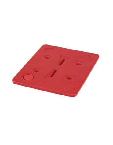 Piastra accumulatore di caldo per contenitore isometrico GN 1/1 - temperatura 0/+65°C. - cm 53x32,5x3h