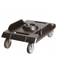 Carrello in polietilene per contenitore isometrico DN51426 con ruote omnidirezionali - cm 68x48x25h