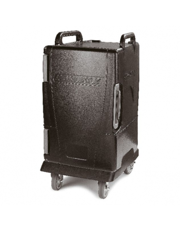 Carrello in polietilene per contenitore isometrico DN51426 con ruote omnidirezionali - cm 68x48x25h