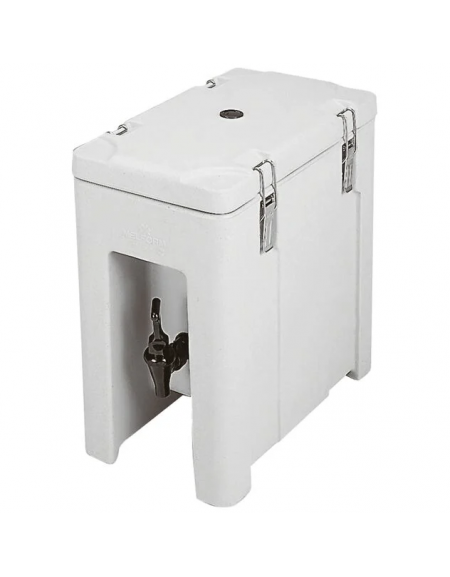 Contenitore distributore di bevande isotermico in polietilene - capacità Lt. 20 - cm 30x46x46h