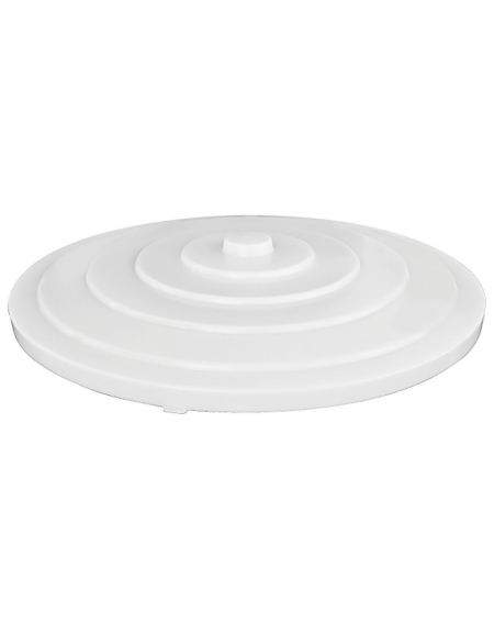 Coperchio per contenitore senza maniglie per alimenti in HDPE - diametro cm 67