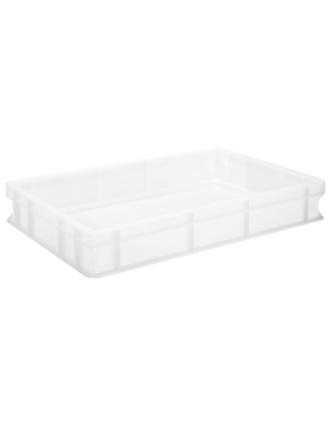 Contenitore con fondo e pareti chiuse in polietilene - capacità Lt. 90 - cm 60x40x45h