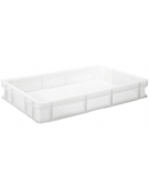 Contenitore con fondo e pareti forate in polietilene - capacità Lt. 12 - cm 60x40x7h