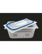 Coperchio ermetico con guarnizione per bacinelle GN 1/3 in polipropilene - mm 325x175