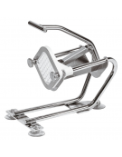 Taglia patate/patatine salvaspazio in acciaio inox con base con ventose - taglio mm 10 - cm 28x11x16,5h