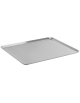 Vassoio espositore rettangolare in acciaio inox - cm 40x32,5x0,5h