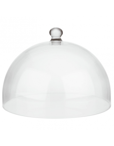 Cloche campana in policarbonato trasparente - diametro cm 36 - altezza cm 27