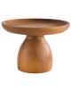 Alzata torta in legno d’acacia - diametro cm 13 - altezza cm 9