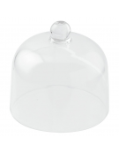 Mini cloche campana in policarbonato trasparente per alzata DN51525 - diametro cm 10 - altezza cm 10