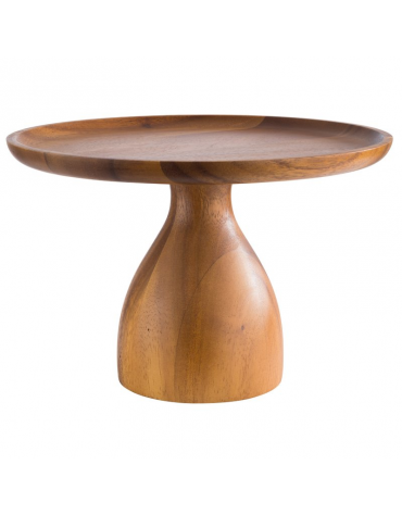Alzata torta in legno d’acacia - diametro cm 24 - altezza cm 16