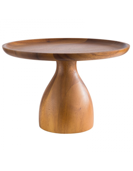 Alzata torta in legno d’acacia - diametro cm 24 - altezza cm 16