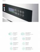 Abbattitore di temperatura in acciaio inox Aisi 304 N°14 teglie GN1/1 o 600x400 - Trifase - Cm 80x82,5x180h