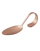 Cucchiaio monoporzione gourmet in acciaio inox - colore rame - cm 13,5x4,5x4,5h