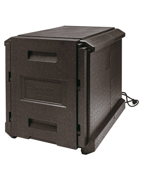 Contenitore isotermico in polipropilene con presa corrente - Lt. 128 - Temperatura -40/+120°C - cm 60x72x63h