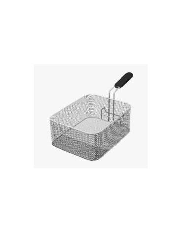 Cestello per friggitrice con 1 manico - Dimensioni cm 22,5x28,5x12h - Adatto per una friggitrice con profondità esterna cm 70