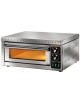 Forno elettrico per pizza Camera singola con vetro - Dimensioni interne cm 41x36x8h