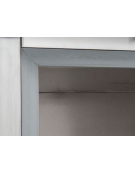 Armadio congelatore inox - refrigerazione ventilata - capacità Lt. 450 - temperatura -18/-22°C - Classe D - cm cm 68x73x197,5h