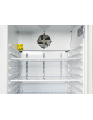 Armadio refrigerato bianco con interno in termoformato - temp. +2/+8 °C - 4 griglie pasticceria cm 60x40 - cm 74x68x180h