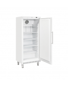 Armadio refrigerato bianco con interno in termoformato - temp. +2/+8 °C - 4 griglie pasticceria cm 60x40 - cm 74x68x180h