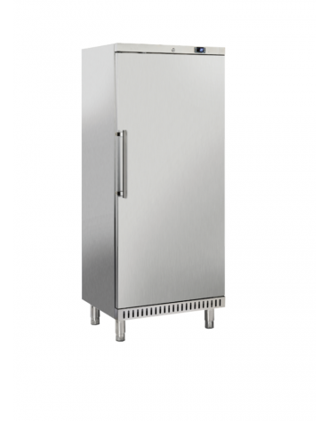 Armadio refrigerato in acciaio con interno in termoformato - +2/+8 °C - 4 griglie Pasticceria cm 60x40 - cm 74x68x180h