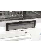 Armadio congelatore inox ventilato -18°/-25°C, per vaschette gelato GN1/3 o mm 360x165x120h,  - cm 74x88x202,5h