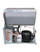 Tavolo refrigerato 2 porte in acciaio inox - refrigerazione ventilata -2° +8°C - CLASSE A - cm 135x70x85h