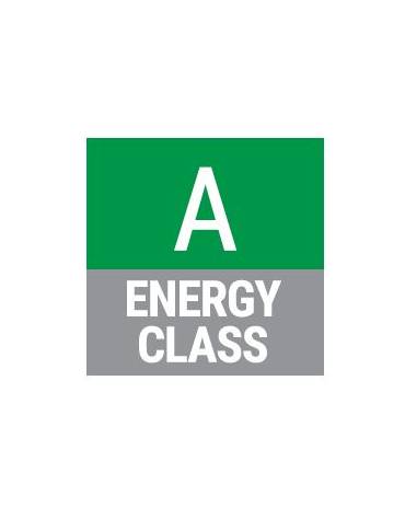 Tavolo refrigerato 2 porte con alzatina in acciaio inox - refrigerazione ventilata -2°/+8°C - CLASSE A -  cm 135x70x95h