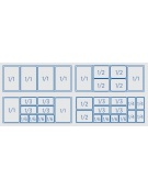 Saladette refrigerata GN1/1 inox 3 sportelli con top apribile - refrigerazione statica +0°/ +8°C - cm 136,5x70x89h