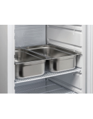  Armadio refrigerato bianco in ABS con interno in termoformato - refrigerazione Roll-Bond con ventola - cm 77,5x75,6x190h