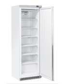 Armadio refrigerato negativo bianco con interno in ABS - 7 ripiani evaporatore fissi - mm 595x640x1840h