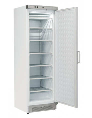 Armadio congelatore bianco in ABS con interno in termoformato - 7 ripiani evaporatore fissi - temp. -12/-22°C - cm 60x63x187h