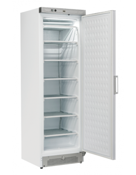 Armadio congelatore bianco in ABS con interno in termoformato - 7 ripiani evaporatore fissi - temp. -12/-22°C - cm 60x63x187h