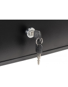 Frigobar silenzioso ad assorbimento per hotel albergo - capacità Lt. 26 - refrigerazione statica +6°/+12°C - cm 38x38x48h