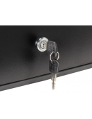 Frigobar silenzioso ad assorbimento per hotel albergo - capacità Lt. 40 - refrigerazione statica +6°/+12°C - mm 430x424x515h