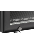 Minibar frigobar con porta in vetro - lt. 67 - refrigerazione Roll-Bond con ventilatore 0°/+10°C - cm 43,2x49,6x67,2h