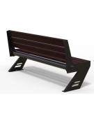 Panchina smart intelligente con porte ricarica usb ,allaccio rete elettrica e retroilluminazione LED-cm 165x56x82h