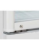Vetrina bevande refrigerata statica con ventilazione assistita - Lt. 350 - temp. +1°/+10° - Classe D - cm 60x57x183,5h