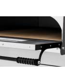 Forno per pizzeria elettrico professionale da 4 pizze Ø 32 cm- Camera cm 66x66x14h - Monofase o Trifase
