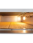 Forno per pizzeria elettrico professionale da 4 pizze Ø 32 cm- Camera cm 66x66x14h - Monofase o Trifase
