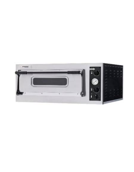 Forno per pizzeria elettrico da 4 pizze - Camera cm 66x66x14h