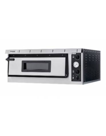 Forno per pizzeria elettrico professionale da 4 pizze Ø 35 cm- Camera cm 72x72x14h - Monofase o Trifase