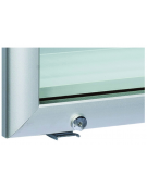 Congelatore da banco con porta a vetro autochiudente - Lt 50 - refrigerazione statica -15°/-20°C - cm 57x53,5x53h