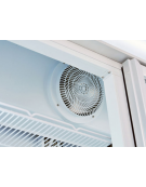 Armadio congelatore con doppia porta a vetro capacità Lt 1084 - refrigerazione ventilata -18°/-22°C  - cm 134x76x204h