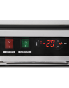 Armadio congelatore con tripla porta a vetro - capacità Lt 1450 - refrigerazione ventilata -18°/-22°C  - cm 188x76x204h